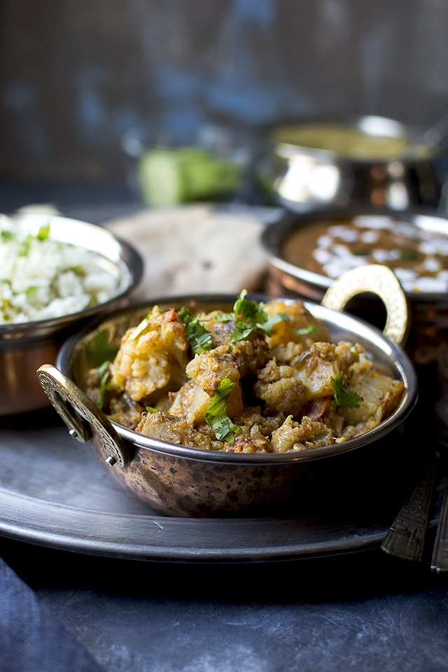 Vegetarian North Indian Thali