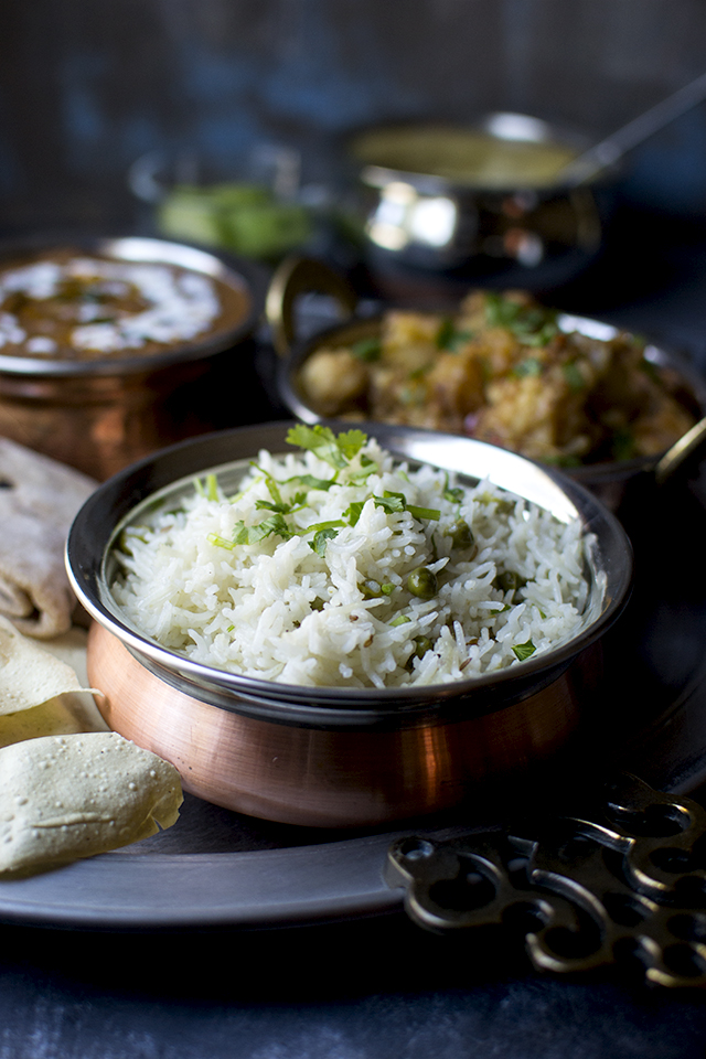 Vegetarian North Indian Thali