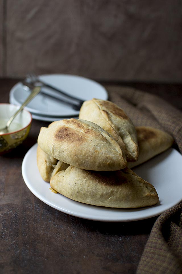 Russian vegetarian Stuffed buns