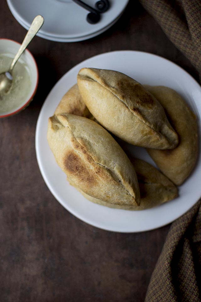 Russian vegetarian Stuffed buns