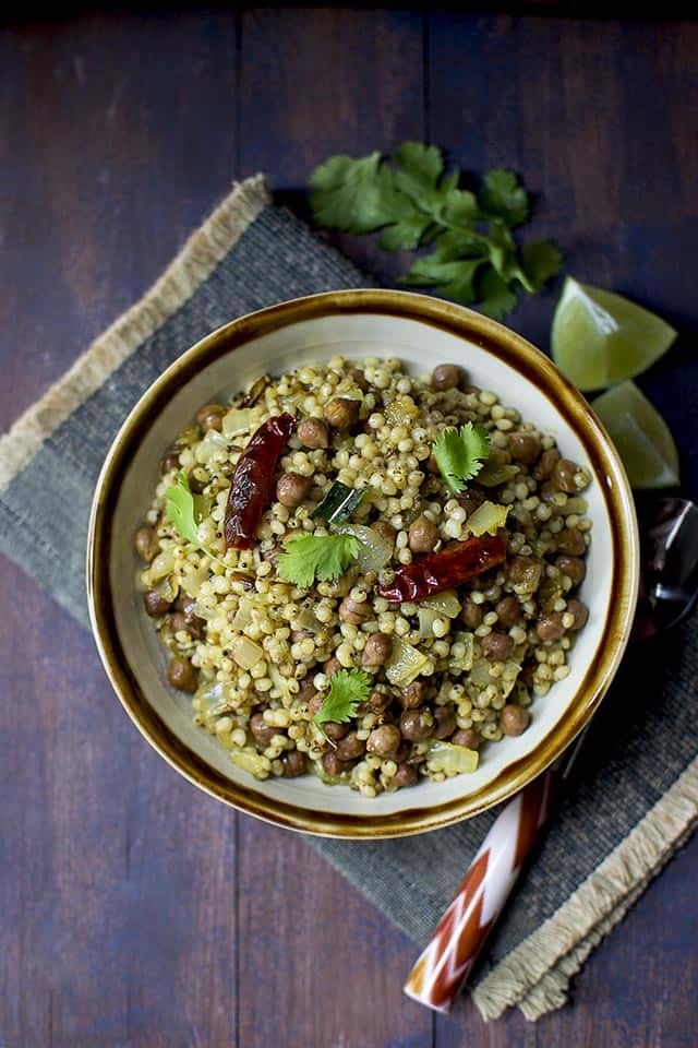 Sorghum & Chickpea Saute