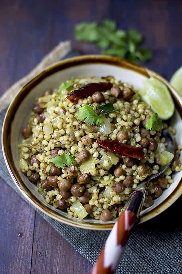 Sorghum & Chickpea Saute