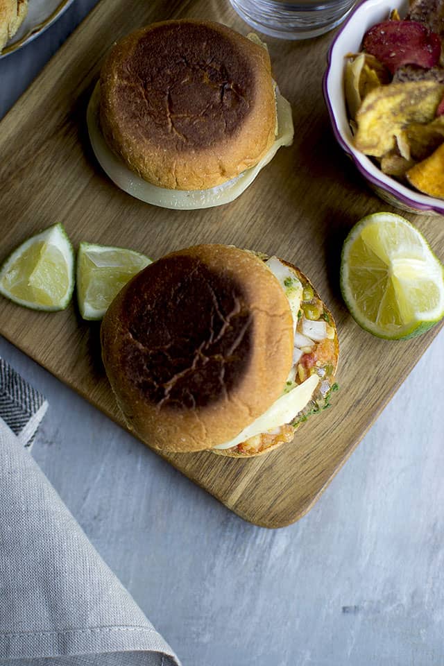 Pav Bhaji Sandwich