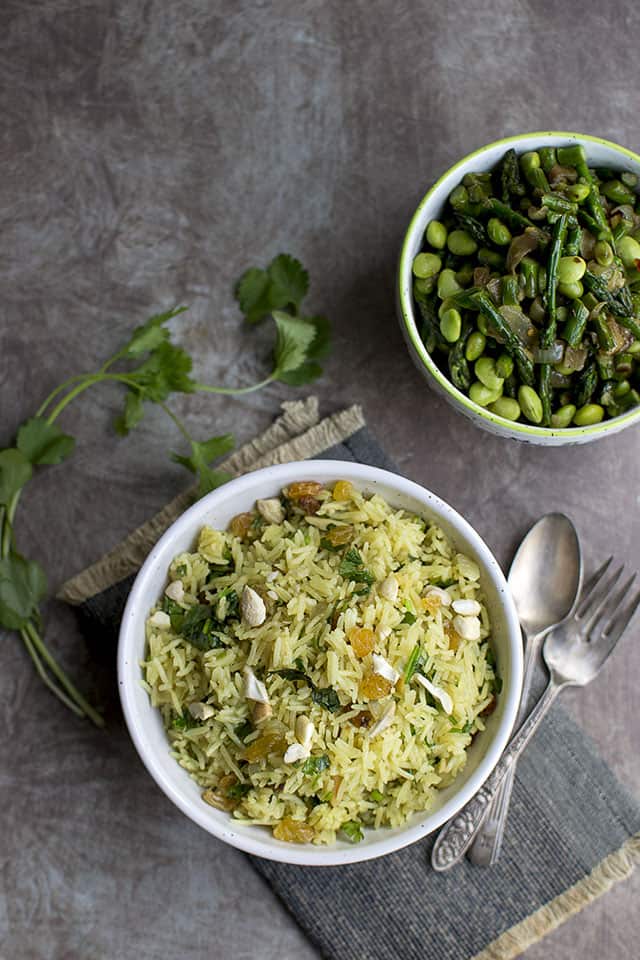 Vegetarian Curried Rice