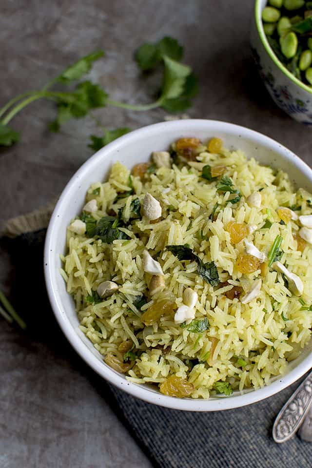 Vegetarian Curried Rice