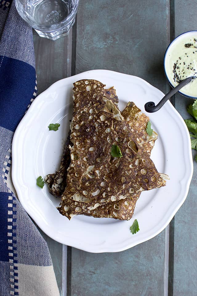 Sorghum Crepes