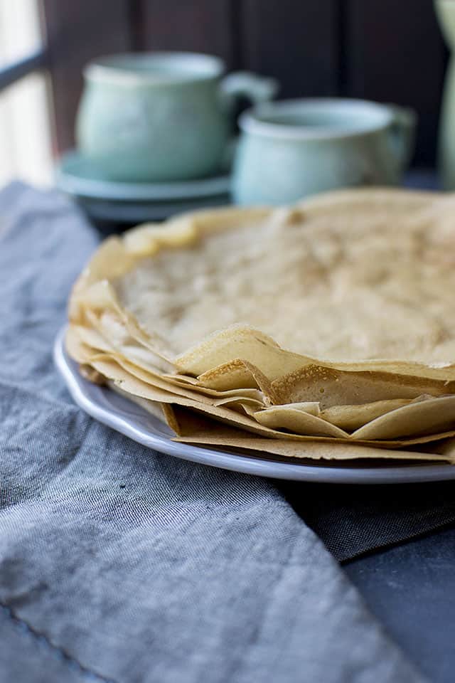 Wholewheat French Crepes