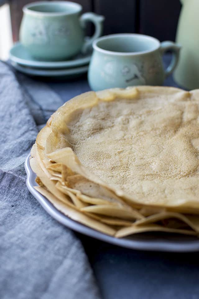 Wholewheat French Crepes