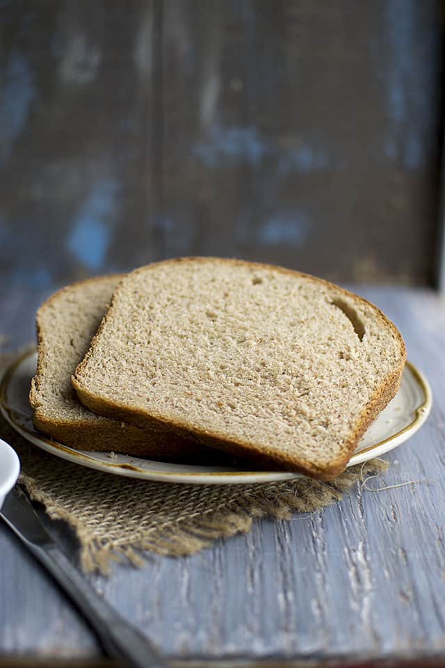 100% Whole wheat Sandwich Bread