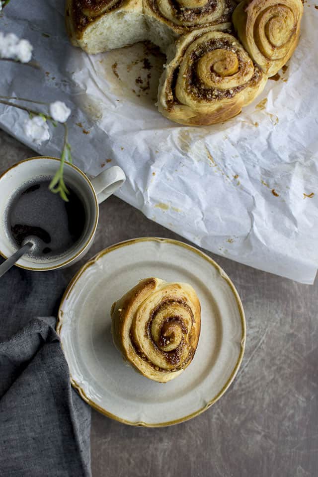 Rolls with Dulche de Leche