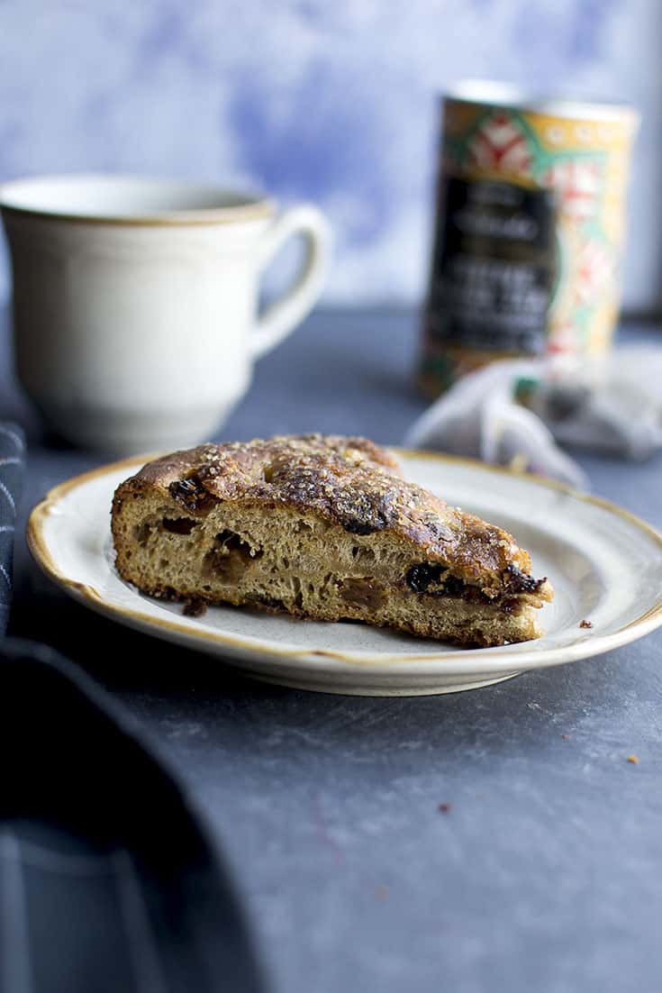 Fruit focaccia