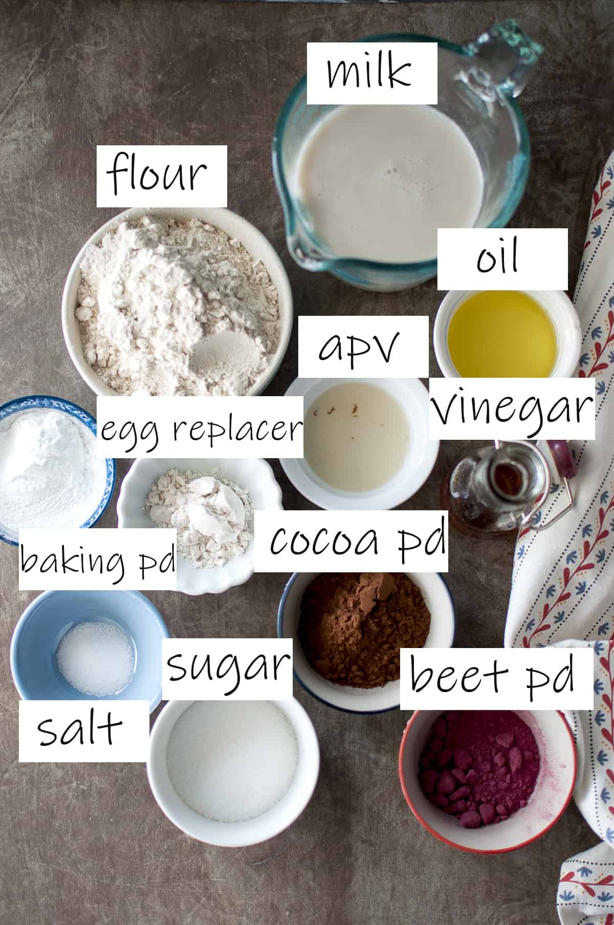 Ingredients needed - details in recipe card