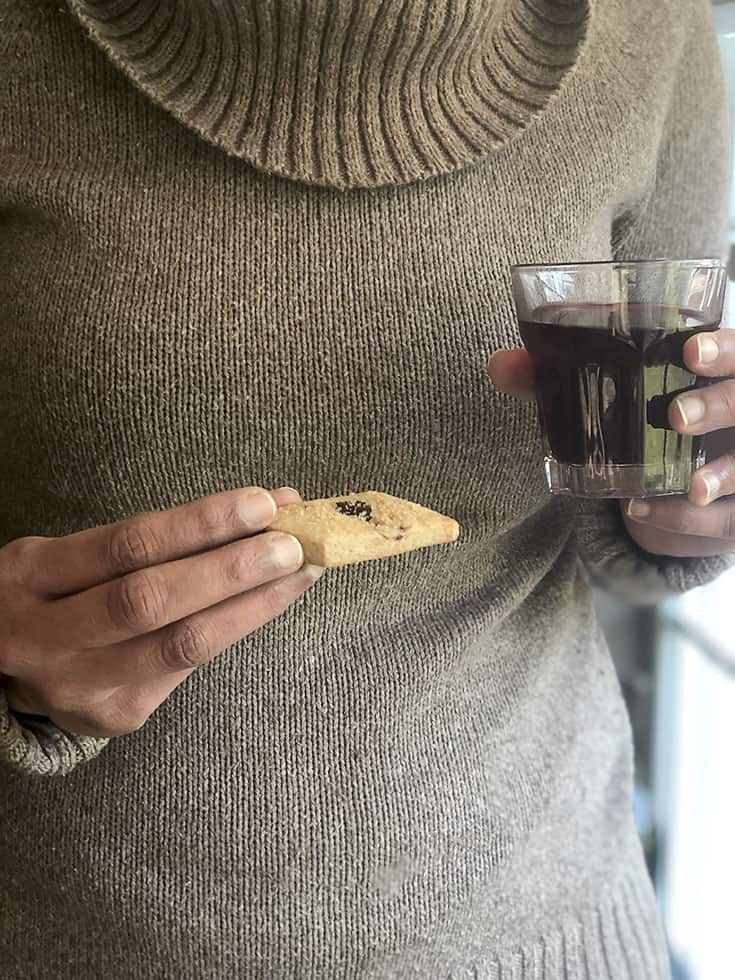 Sweet Crackers with Dried Fruit