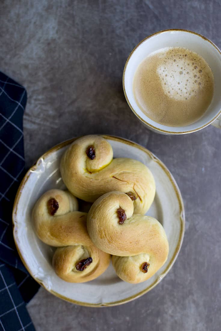 Swedish St. Lucia Buns