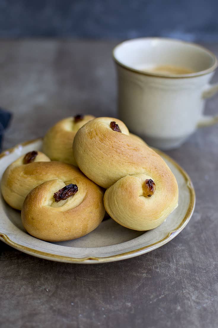 Swedish St. Lucia Buns