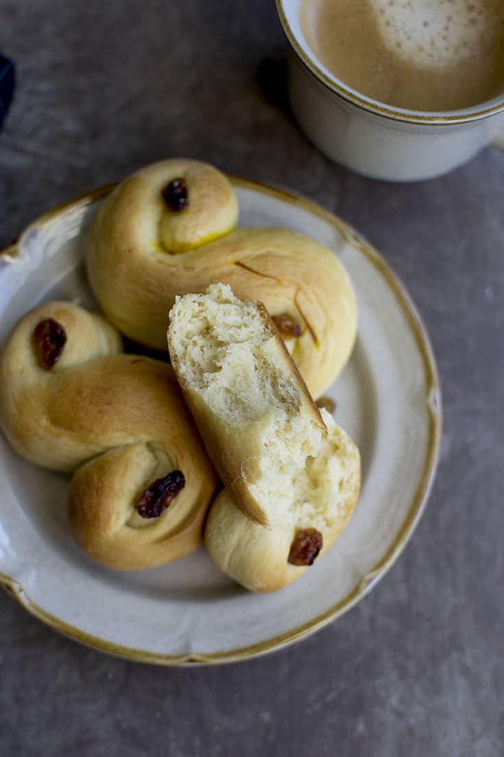 Swedish St. Lucia Buns