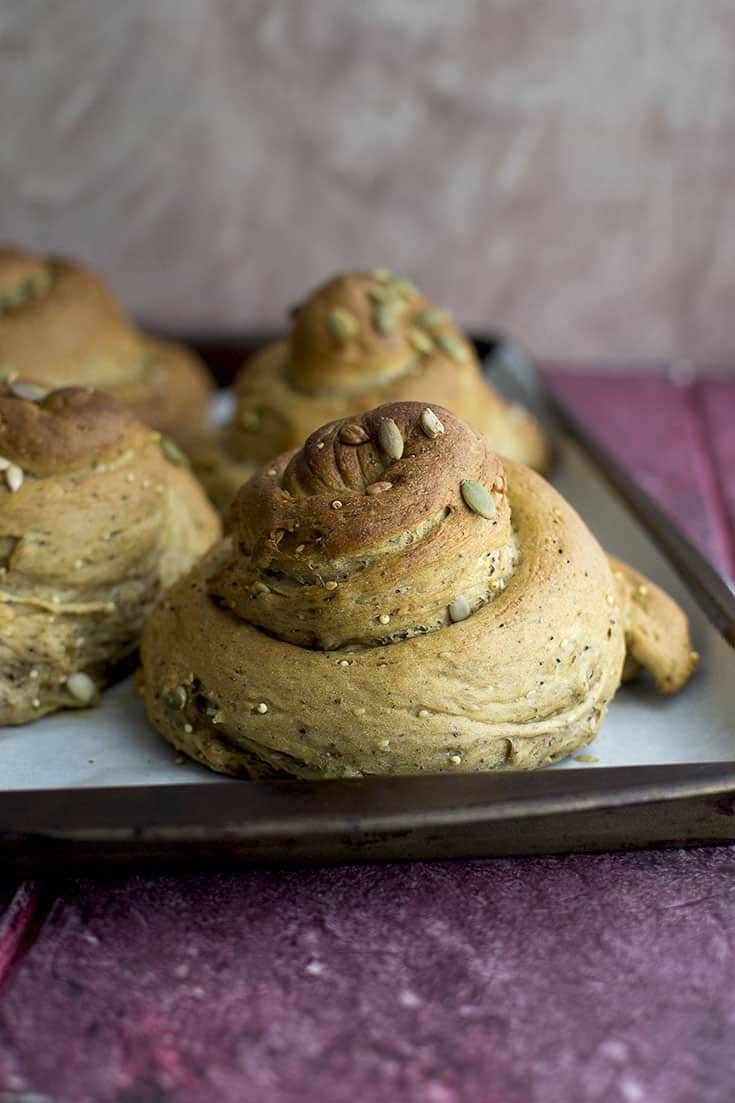 Challah Bread with Seeds