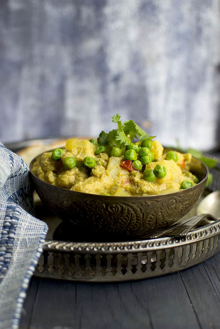 Potato Peas Kurma