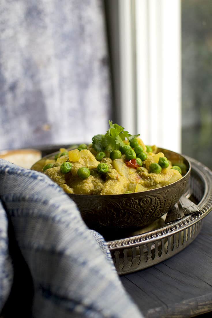 Potato Peas Kurma