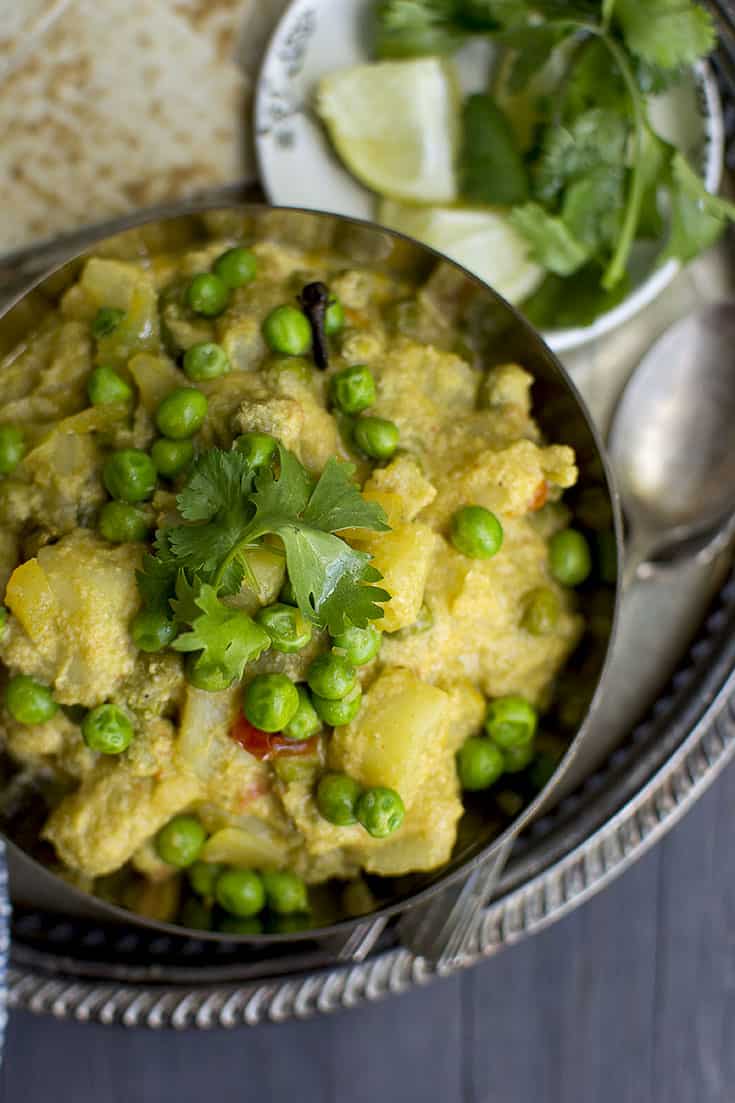 Potato Peas Kurma