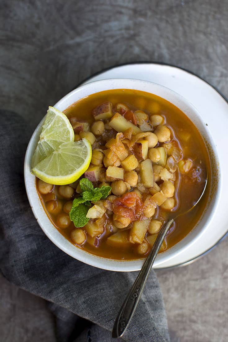 Vegan Chickpea Soup