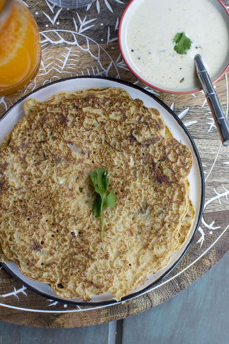 Konkani Rice Dosa