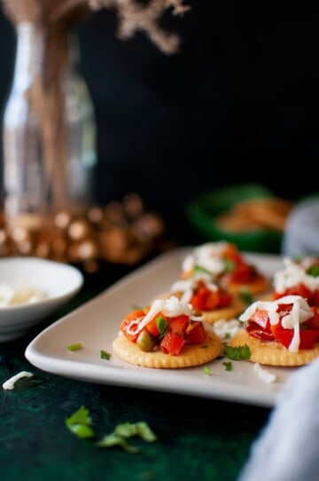 Vegetarian Canapes Cooks Hideout 