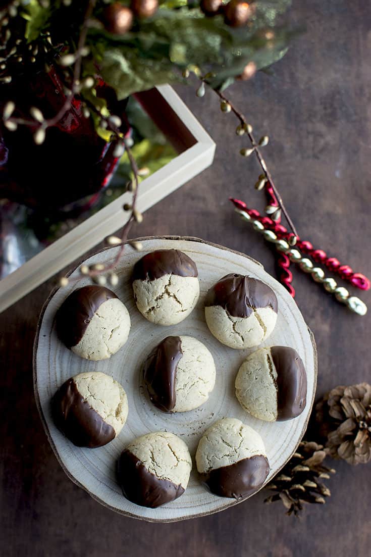 Tray of Bulgarian Medenki Cookies