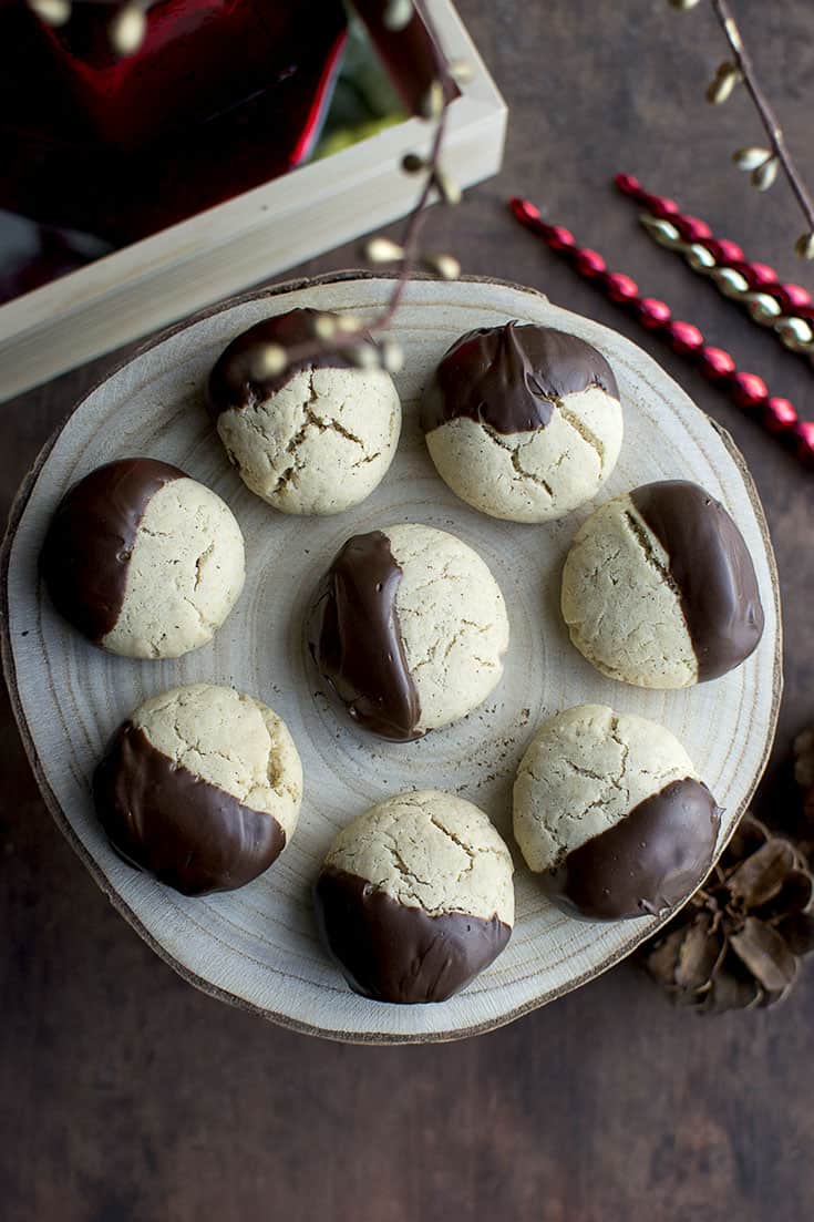 Tray of Bulgarian Medenki Cookies