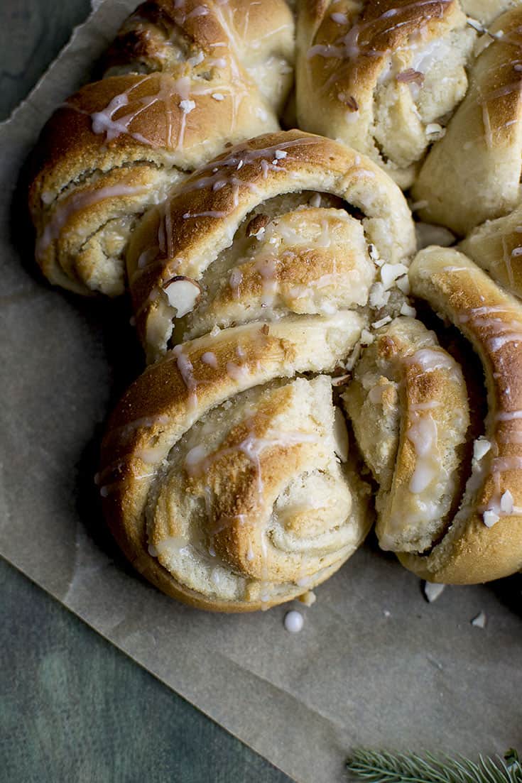 Swedish Almond Wreath Bread