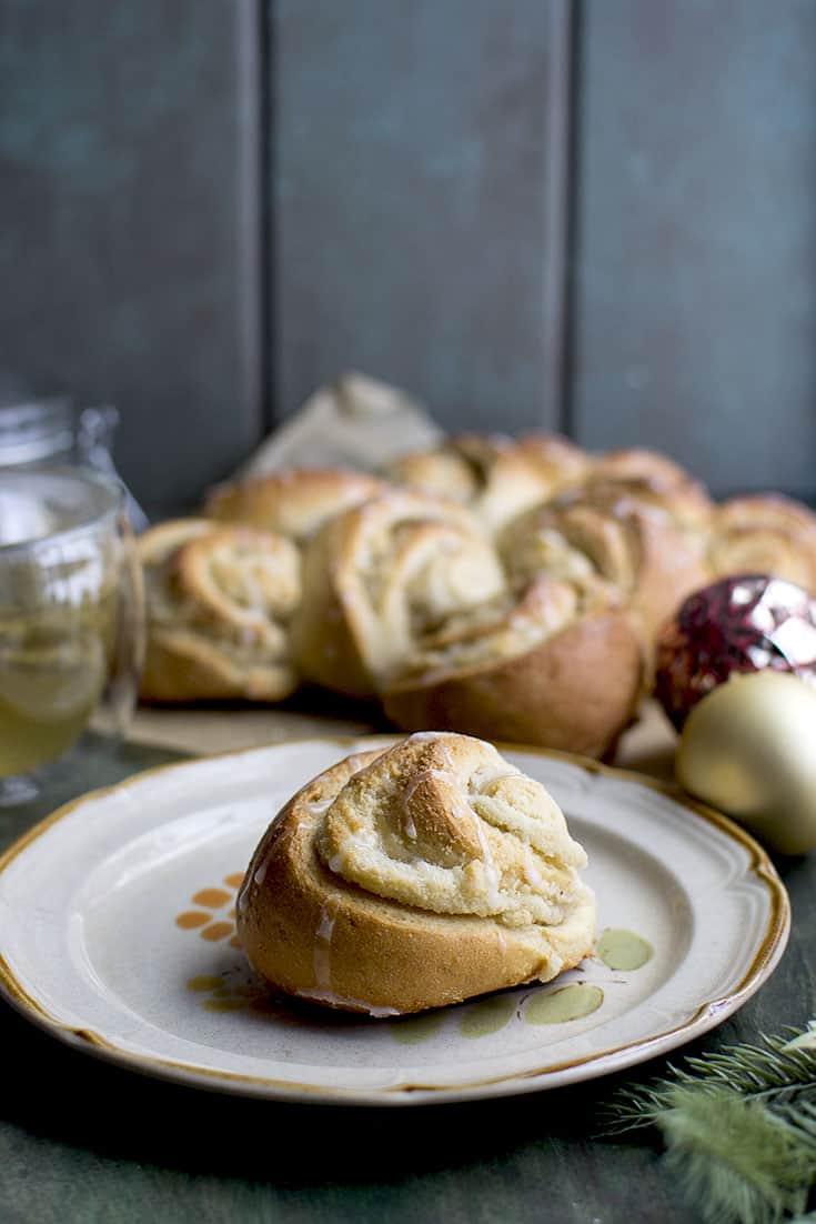 Swedish Almond Wreath Bread