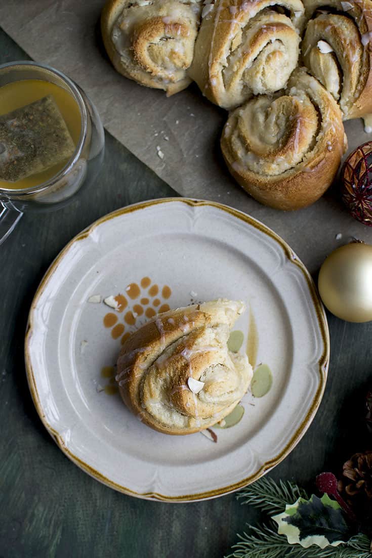 Swedish Almond Wreath Bread