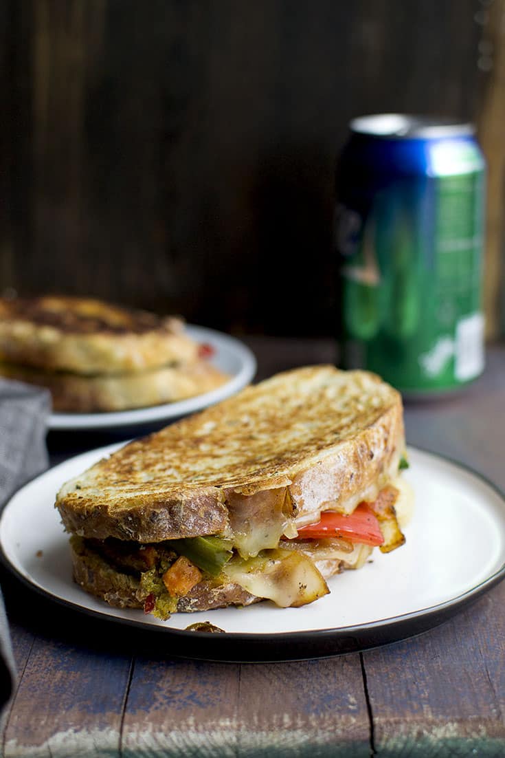 Mexican Style Grilled Cheese