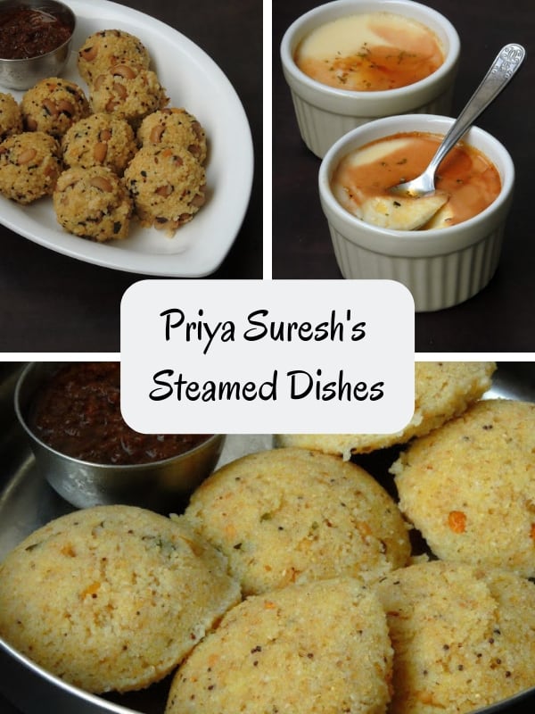 Priya Suresh's Steamed Dishes