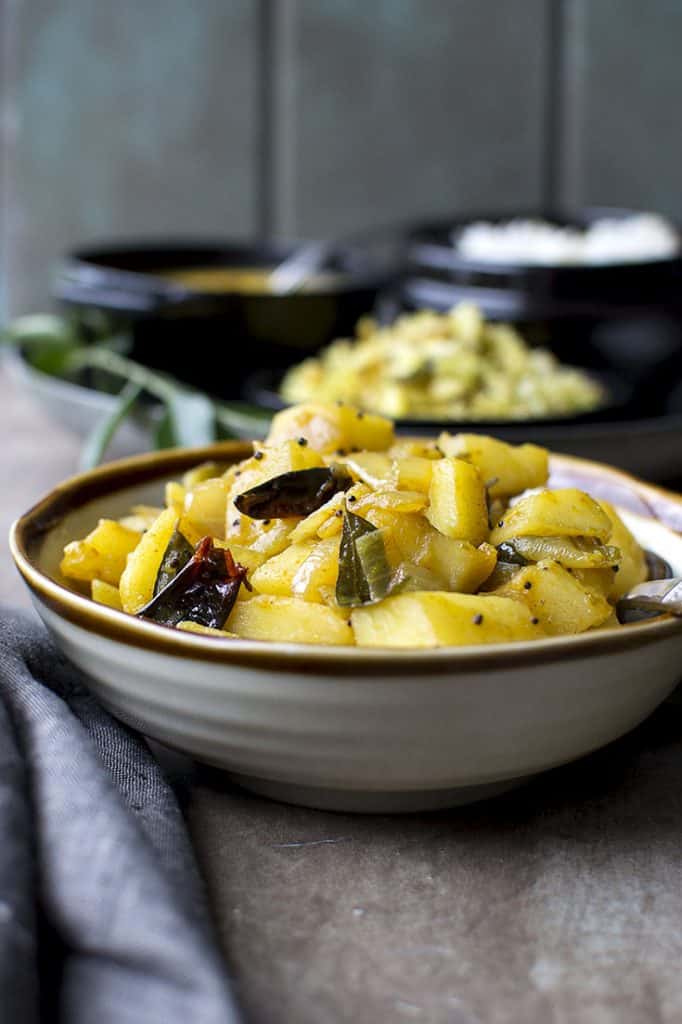 Bowl of Quick and easy Bombay Aloo