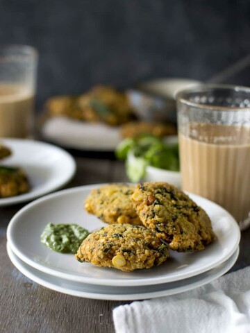 Palak Masala Vada