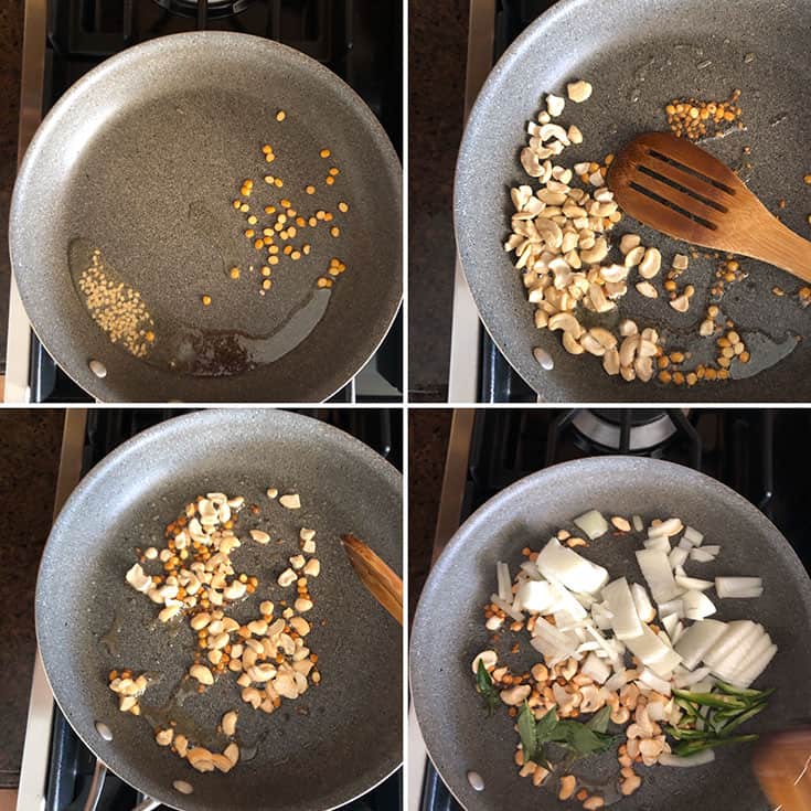 Step by step instructions for making Coconut rice noodles