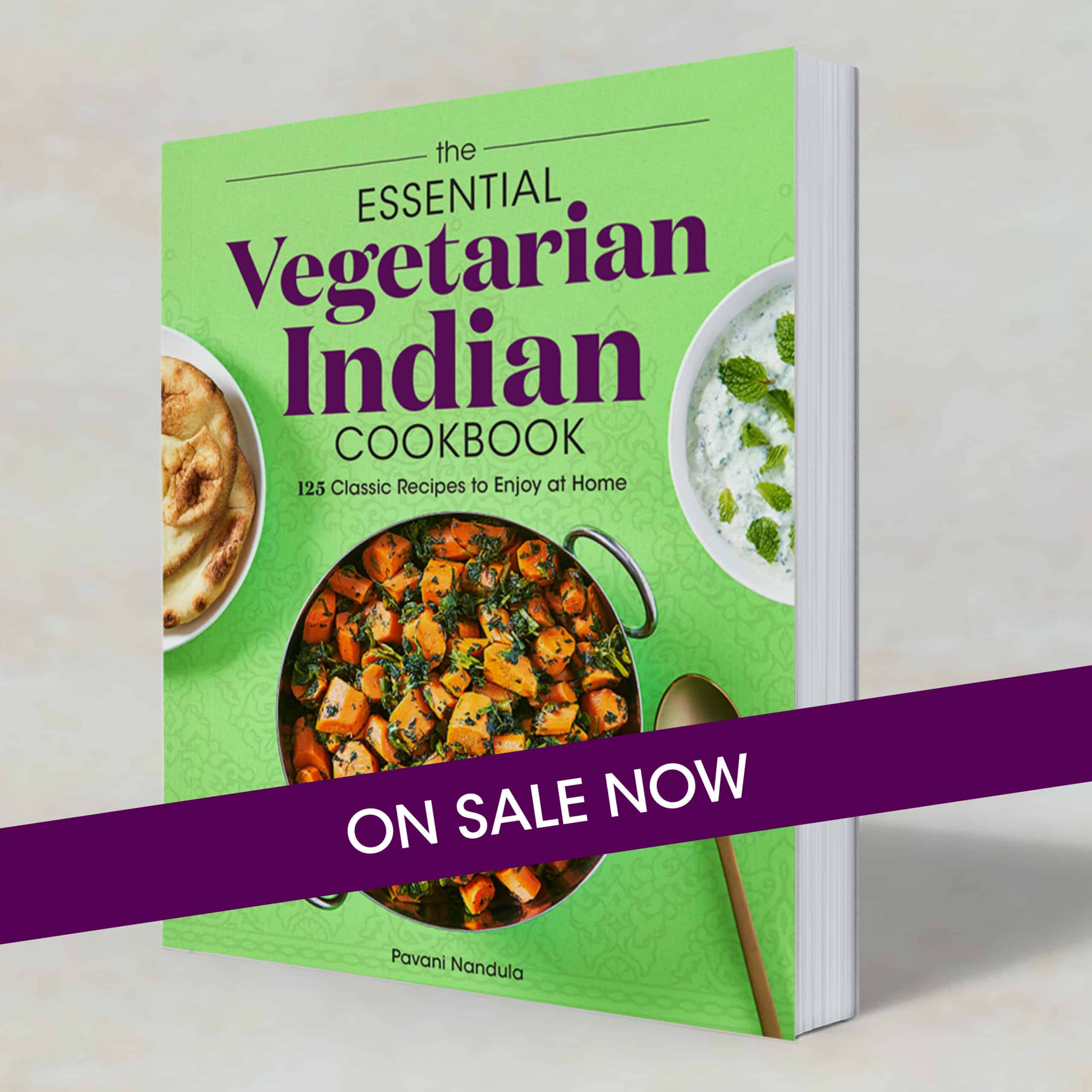 The Essential Vegetarian Indian Cookbook.