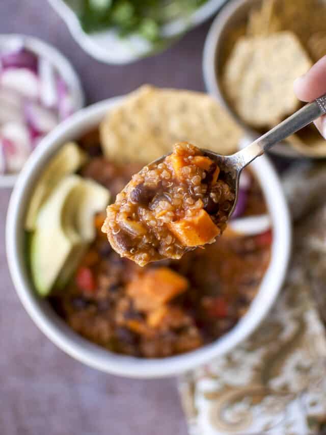 Sweet Potato Quinoa Chili-Story