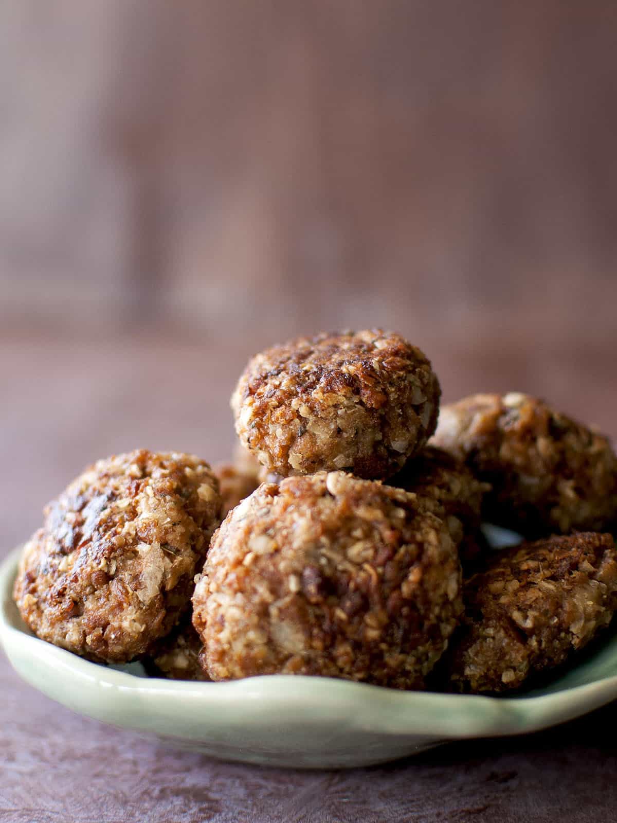 Easy Meatless Meatballs Story Cook's Hideout