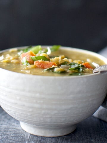 Thai split pea soup