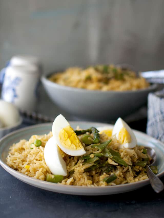 Instant Pot Vegetarian Kedgeree